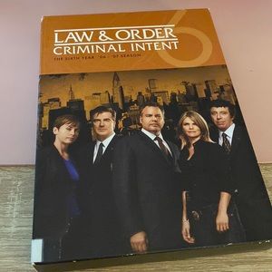Law and order criminal intent dvd set
